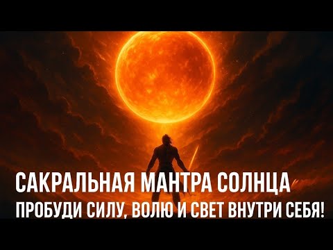 Видео: Сакральная мантра Солнца (Сурья) — Пробуди Силу, Волю и Свет внутри себя! 🔆