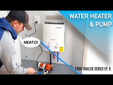 Видео: ЛУЧШИЙ проточный водонагреватель и водяной насос — переоборудование для грузового прицепа, Эпизод 9