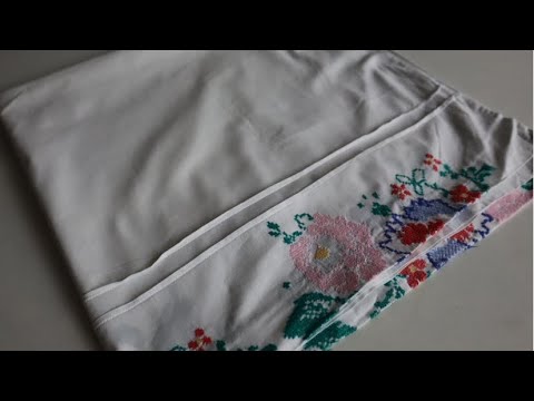 Видео: Как я оживила бабушкину наволочку: раскрываю секрет крепкого сна. Шедевр с ароматом лаванды