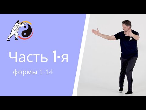 Видео: Тайцзицюань стиля У. 108 форм. Часть 1-я (1-14)