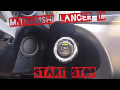 Видео: Полноценный бесключевой доступ с кнопкой СТАРТ СТОП. Lancer 10