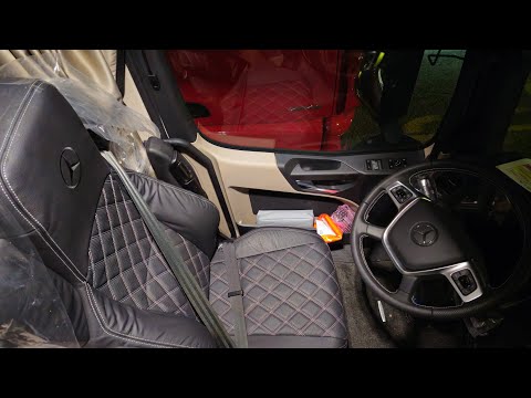 Видео: Топовая комплектация грузовиков Mercedes Benz Actros: Style Line, Trend Line.