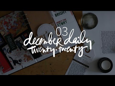 Видео: Декабрьский ежедневник® 2020 | День 3