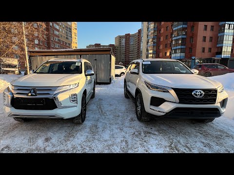 Видео: Toyota Fortuner или Mitsubishi Pajero Sport, что купить за 4.100.000 рублей?