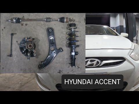 Видео: как отремонтировать всю переднюю подвеску ... хендай акцент - hyundai accent #подвеска #ходовая