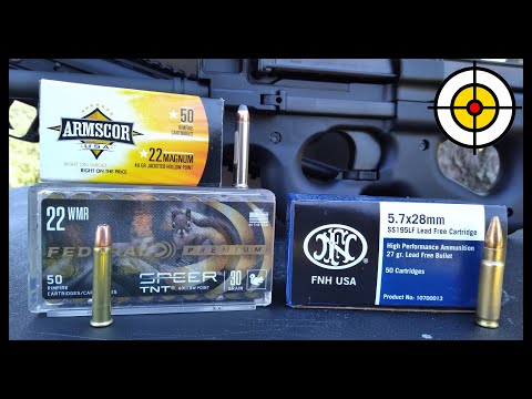Видео: 💥5.7x28 против .22 Magnum: патроны для винтовок!💥