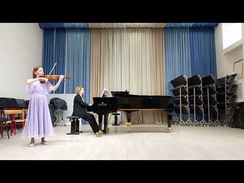 Видео: Тарантелла Дж. Эллертон скрипка Розенфельд София