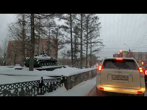 Видео: пл. КАЛИНИНА ул. КОЛОНДЫ/НОВОСИБИРСК