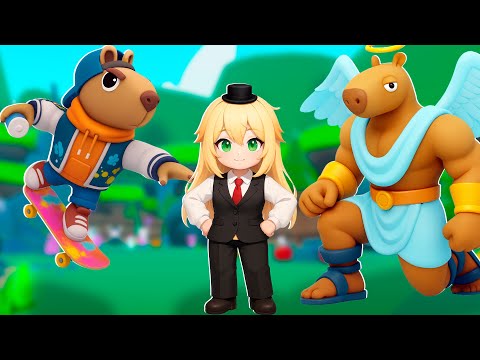 Видео: Все секретки в Эволюция Капибары и максимальный уровень в Capybara Evolution Роблокс !