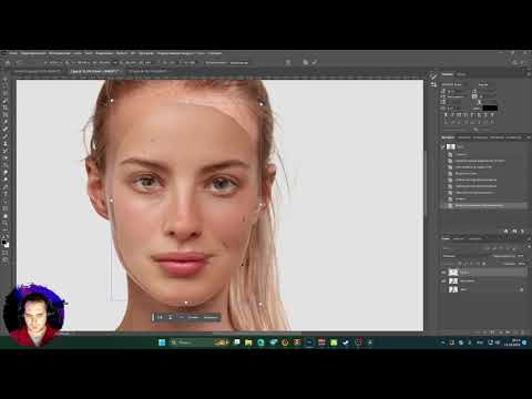 Видео: Урок 2 Photoshop. Замена лица