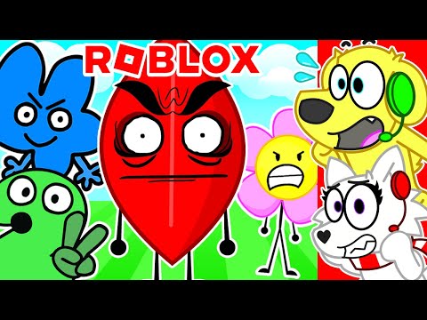 Видео: ROBLOX BFDI ПРИНИМАЕТ ВЛАСТЬ!! Побег EVIL LEAFY Roblox BFDI Obby!