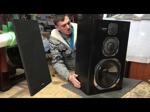 Видео: Распаковка посылок в 42кг (Yamaha NS-1000x) Made in Japan.