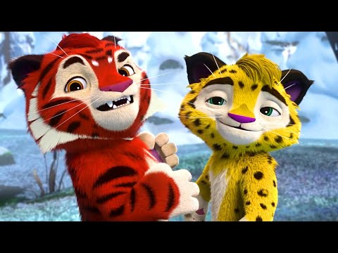 Видео: 🐯 Лео и Тиг 🦁 — Солнечный народ — Серия 22 — Развивающий мультфильм о животных