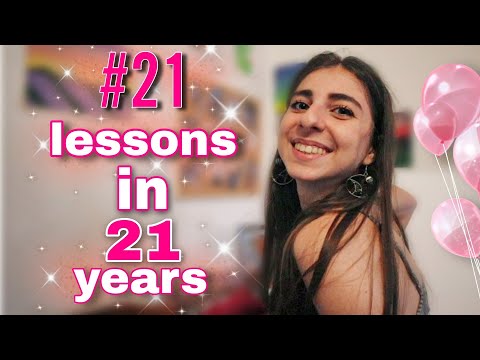 Видео: 21 НЕЩА, КОИТО НАУЧИХ ЗА 21 ГОДИНИ | пубертет, родители, взаимоотношения, училище, емоции