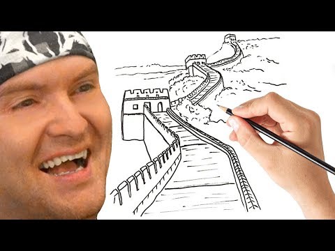 Видео: ВЕЛИКАЯ КИТАЙСКАЯ СТЕНА ИЗ ХЛЕБНОГО МЯКИША ► Quick, Draw! |20|