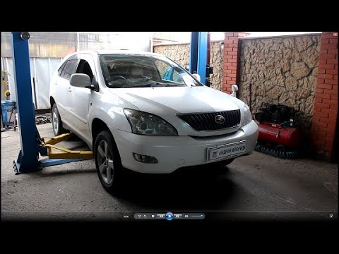 Видео: Загудел задний подшипник замена задней правой ступицы на Toyota Harrier MCU30 Тойота Харриер 2004