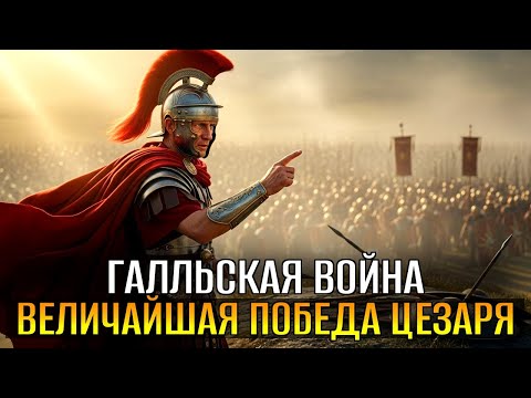 Видео: 20,000 РИМЛЯН Против 100,000 ГАЛЛОВ! Как ЦЕЗАРЬ Победил Невозможное!