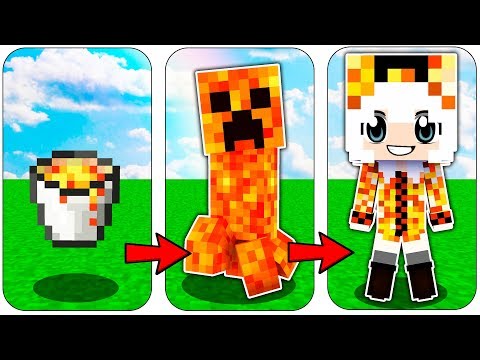 Видео: ЛАВОВЫЙ КРИПЕР ДЕВУШКА И ЕЁ ЖИЗНЕННЫЙ ЦИКЛ МАЙНКРАФТ! как менялась эволюция крипер троллинг ловушка