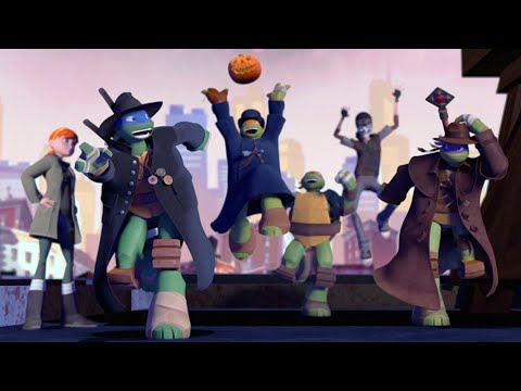 Видео: Хеллоуин - Черепашки-Ниндзя Легенды