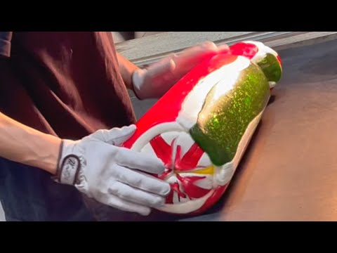 Видео: [PAPABUBBLE] Как сделать супер большую конфету кондитером