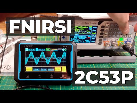 Видео: Огляд на FNIRSI 2C53P - Осциллограф, мультиметр, генератор сигналу 3В1