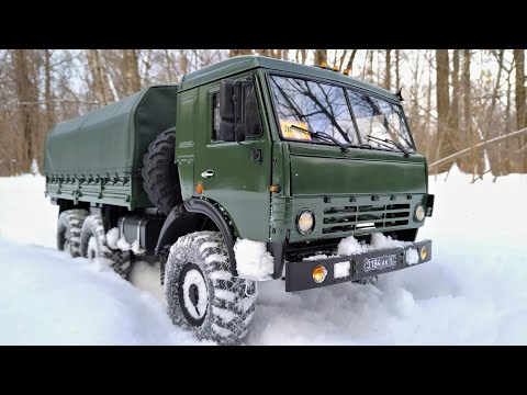 Видео: Посмотрел Видео и Собрал КАМАЗ. Реалистичная Модель на Радиоуправлении масштаб 1/10