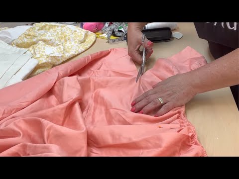 Видео: Необычный Заказ … Удлинить простыню на резинке 