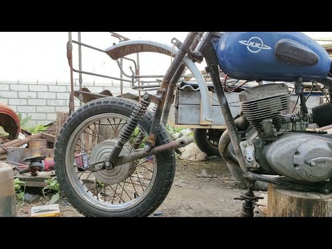 Видео: Самодельная рычажная вилка на ИЖ из ХЛАМА!