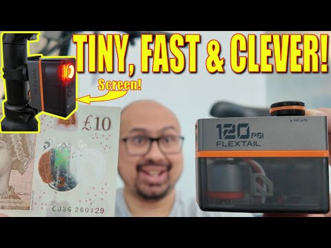 Видео: Единственный велосипедный насос, который вам когда-либо понадобится? Обзор Flextail Tiny Tire Pum...