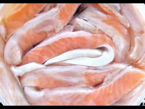 Видео: Соленые брюшки лосося за 12 часов / Вкусно, быстро и просто.