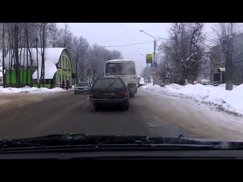 Видео: Москва - Киржач - Юрьев-Польский / Moscow - Kirzhach - Yuryev-Polskiy 13/01/2013 (timelapse 4x)