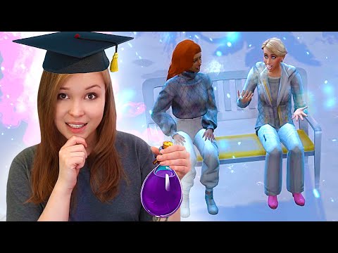 Видео: УЧЁБА, РАБОТА, ДРУЗЬЯ И ПОГОНЯ ЗА ЗЕЛЬЕМ! [Прохождение The Sims 4. На работу] №2
