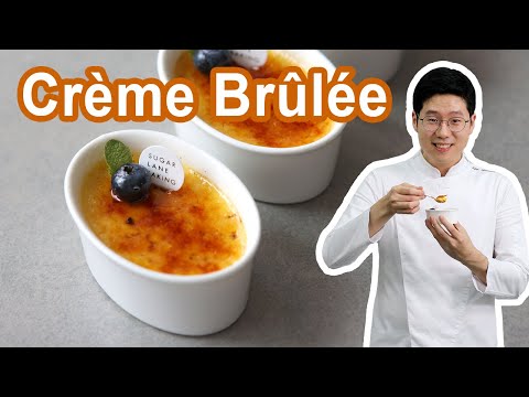 Видео: Простой, но вкусный крем-брюле | Разбиваем карамелизированную корочку
