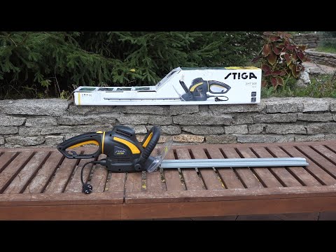 Видео: Кусторез Stiga SHT 500. Удачный выбор.