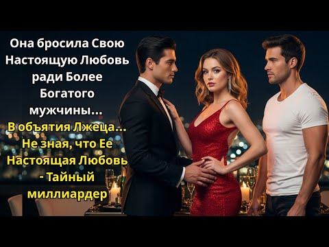 Видео: БРОСИЛА НАСТОЯЩУЮ ЛЮБОВЬ РАДИ БОЛЕЕ БОГАТОГО МУЖЧИНЫ.... НЕ ЗНАЯ, ЧТО ОН БЫЛ ТАЙНЫМ МИЛЛИАРДЕРОМ