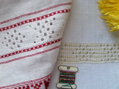 Видео: МК.Нова мережка .Поліська мережка "настил та подвійна ляхівка"Особливості  способу виконання .