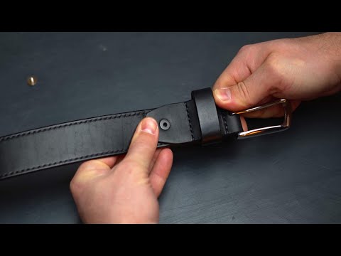 Видео: Как укоротить ремень под себя