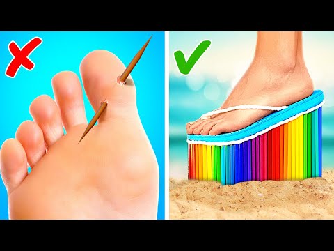Видео: Умные летние и пляжные хаки, о которых вы хотели бы знать поскорее