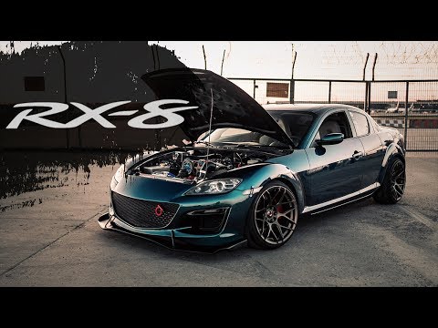 Видео: Mazda RX8 с двигателем от Mitsubishi EVO 4G63