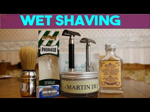 Видео: Maggard Razors Slant Safety Razor Head, Merkur 37C Slant & soap Martin de candre | Бритьё с HomeLike