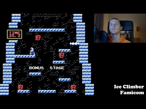 Видео: Ice Climber. Famicom. Геймплей