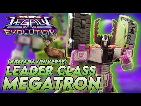 Видео: ❮НОВОГОДНИЙ ОБЗОР❯ на TRANSFORMERS LEGACY EVOLUTION - Megatron [ARMADA UNIVERSE]