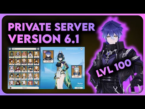 Видео: Всё, что вам нужно знать о ЧАСТНОМ СЕРВЕРЕ для версии 6.1 / Luna II | Genshin Impact