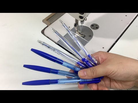 Видео: ✳️ 9 умных советов по шитью с шариковыми ручками