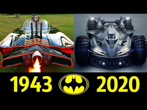 Видео: БэтМобиль - Эволюция (1943 - 2020) !Все Машины Бэтмена !