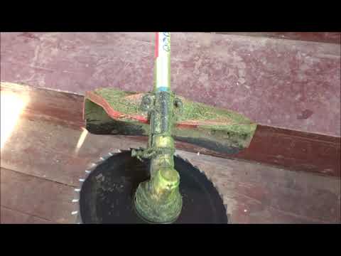 Видео: Моя жизнь  в  ДЕРЕВНЕ.  РЕГИОН  60.  Диск  для  триммера  ---  попытка сделать  лучше  --  неудача.