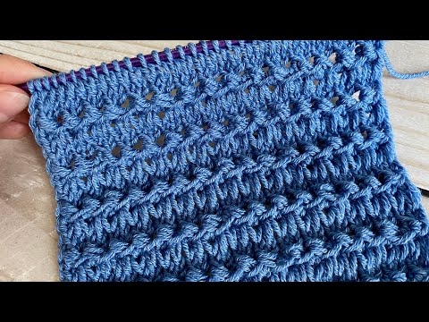 Видео: ПЛЯЖНЫЙ СЕЗОН В РАЗГАРЕ - АЖУРНЫЙ СЕКЦИОННЫЙ УЗОР СПИЦАМИ ДЛЯ ТУНИК, ПАЛАНТИНОВ, ТОПОВ И МАЕК!