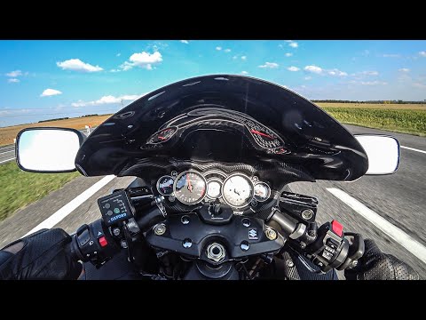 Видео: Suzuki Hayabusa - Едет 360 км/ч? ОЧЕНЬ ЗЛОЙ