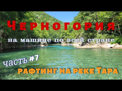 Видео: Черногория. Часть 7. Рафтинг на Таре до точки слияния  Тары, Дрины и Пивы