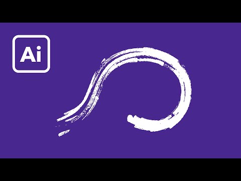 Видео: Как добавить и настроить кисти в иллюстраторе | Урок Adobe Illustrator